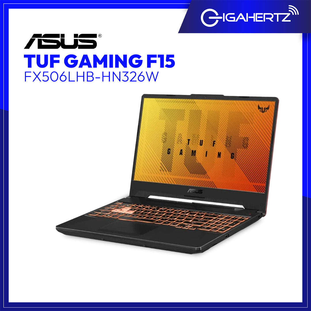 Asus TUF Gaming F15 FX506LHB - HN326W | 15.6" FHD | i5 - 10300H | GeForce GTX 1650 | 8GB RAM | 512GB SSD | WIN 11 | Gigahertz