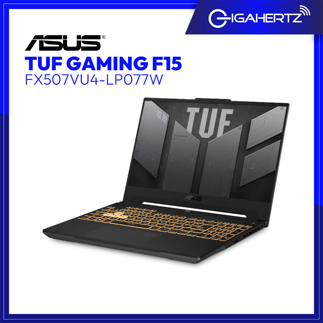 Asus TUF Gaming F15 FX507VU4 - LP077W | 15.6" FHD | i7 - 13700H | GeForce RTX 4050 | 8GB RAM | 512GB SSD | WIN 11 | Gigahertz