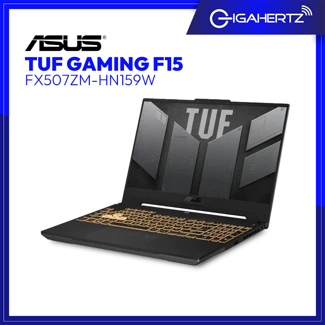 Asus TUF Gaming F15 FX507ZM - HN159W | 15.6" FHD | i7 - 12700H | GeForce RTX 3060 | 16GB RAM | 512GB SSD | WIN 11 | Laptop Tiangge | Gigahertz