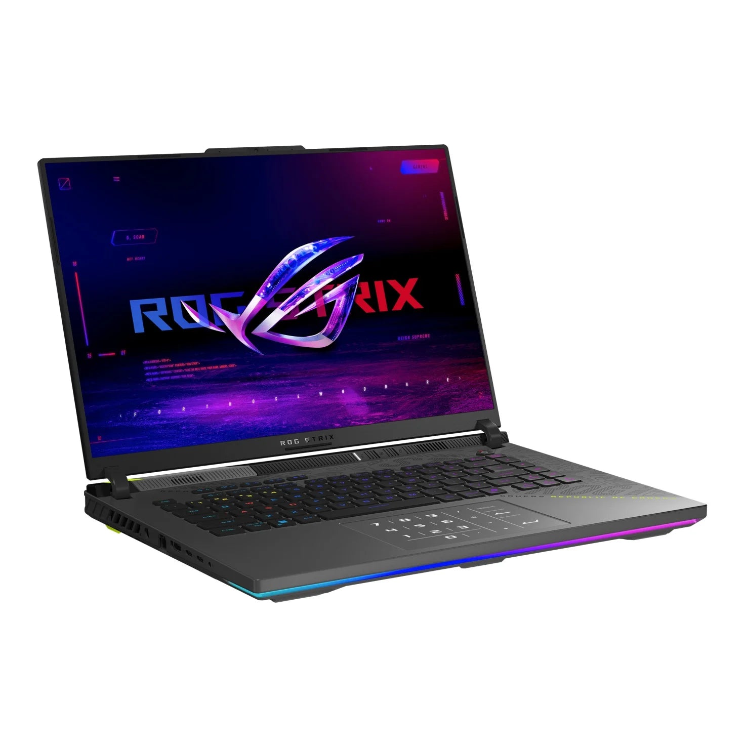 ASUS ROG Strix G16 G614PH-RV119WSM Laptop (Eclipse Gray) | 16" FHD+ (1920x1200) 165Hz IPS | Ryzen 9 8940HX | 16GB RAM | 512GB SSD | RTX 5050 | Windows 11 Home