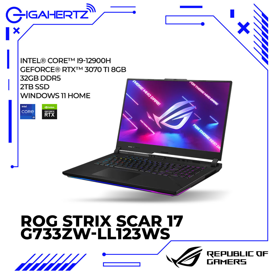 Asus ROG Strix SCAR 17 G733ZW-LL123WS - Laptop Tiangge