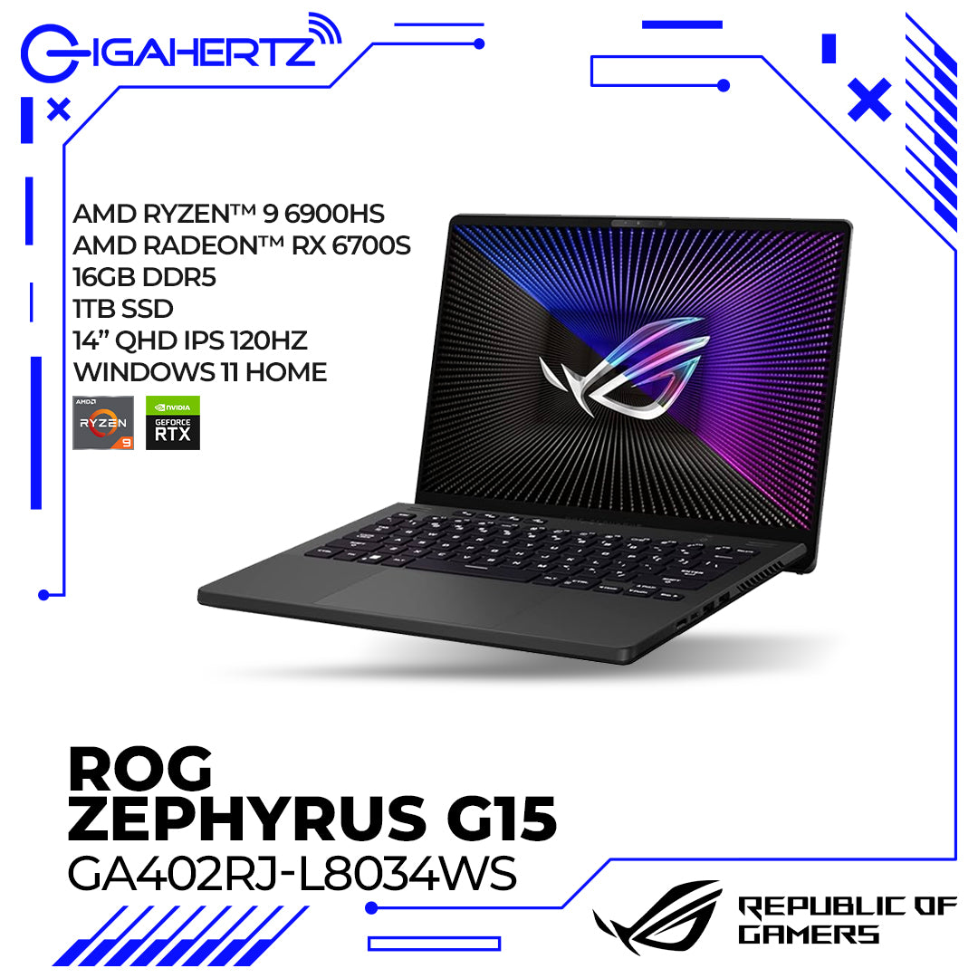 Asus ROG Zephyrus G14 GA402RJ-L8034WS - Laptop Tiangge