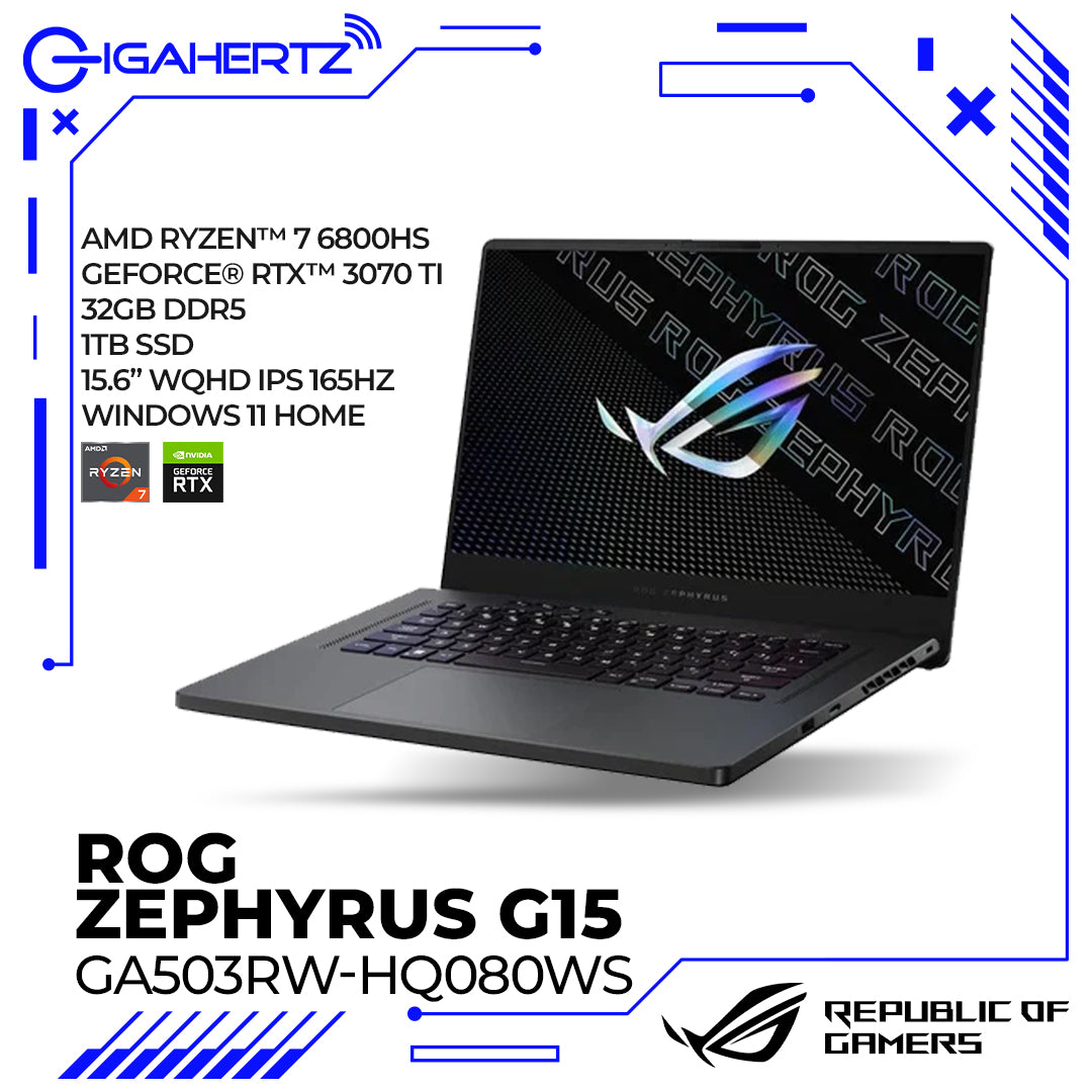 Asus ROG Zephyrus G15 GA503RW-HQ080WS - Laptop Tiangge