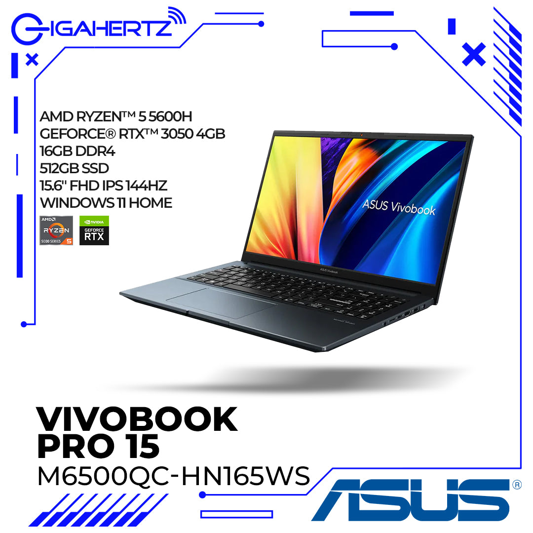 Asus VivoBook Pro 15 M6500QC-HN165WS