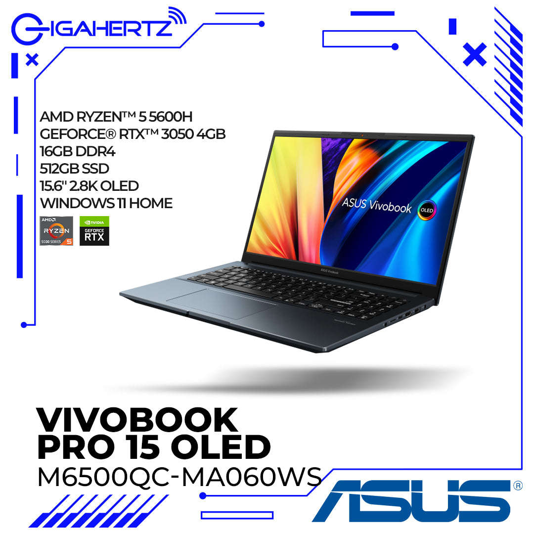 Asus Vivobook Pro 15 OLED M6500QC-MA060WS