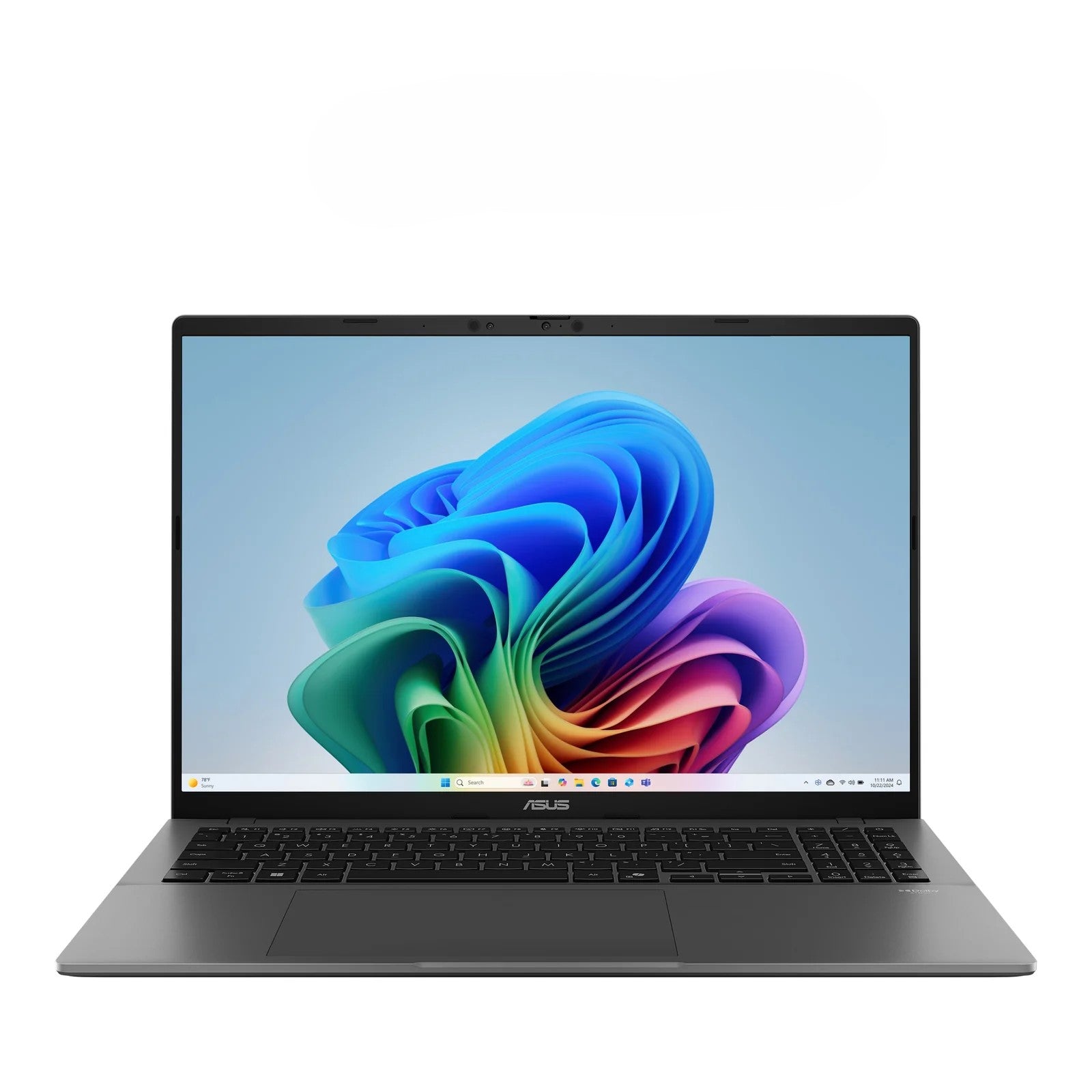 Asus Vivobook S16 S3607QA-PL003WSM Laptop (Matte Gray) | 16"144Hz IPS | Snapdragon X X1 26 100 | 16GB RAM | 512GB SSD | Qualcomm Adreno GPU | Win 11