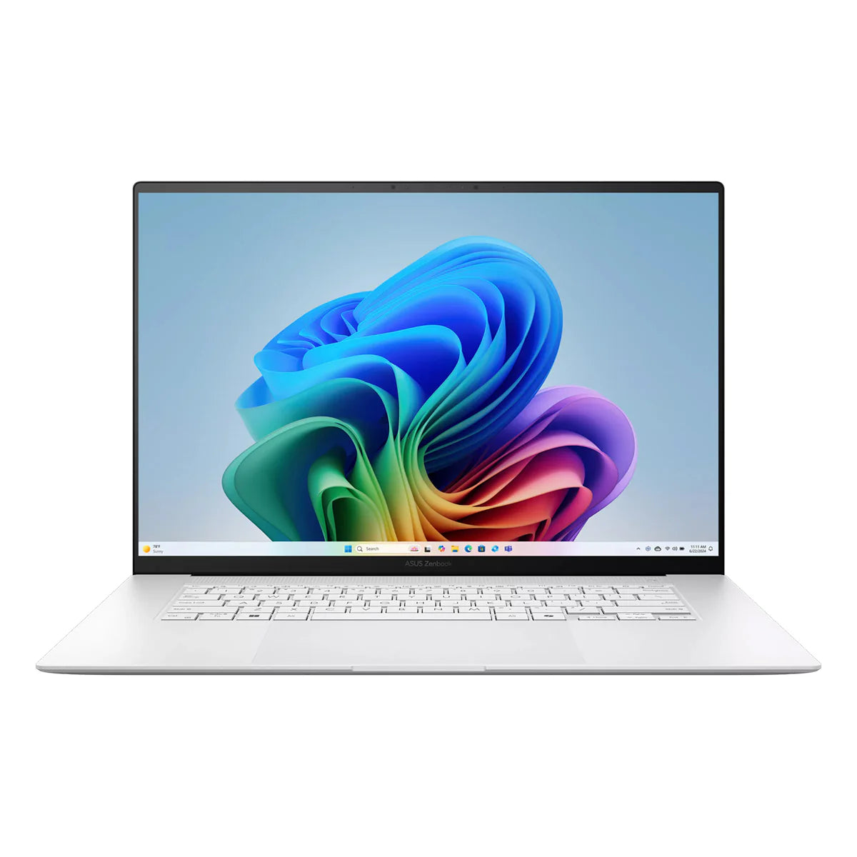ASUS Zenbook S 16 UM5606GA-SR368WSM Laptop (Scandinavian White) | 16" 3K (2880x1800) OLED 120Hz Touchscreen | Ryzen AI 9 465 | 32GB RAM | 1TB SSD | Radeon Graphics | Windows 11 Home