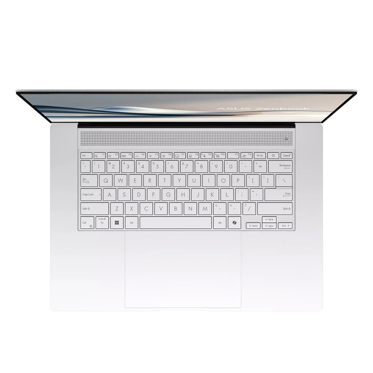ASUS Zenbook S 16 UM5606GA-SR368WSM Laptop (Scandinavian White) | 16" 3K (2880x1800) OLED 120Hz Touchscreen | Ryzen AI 9 465 | 32GB RAM | 1TB SSD | Radeon Graphics | Windows 11 Home