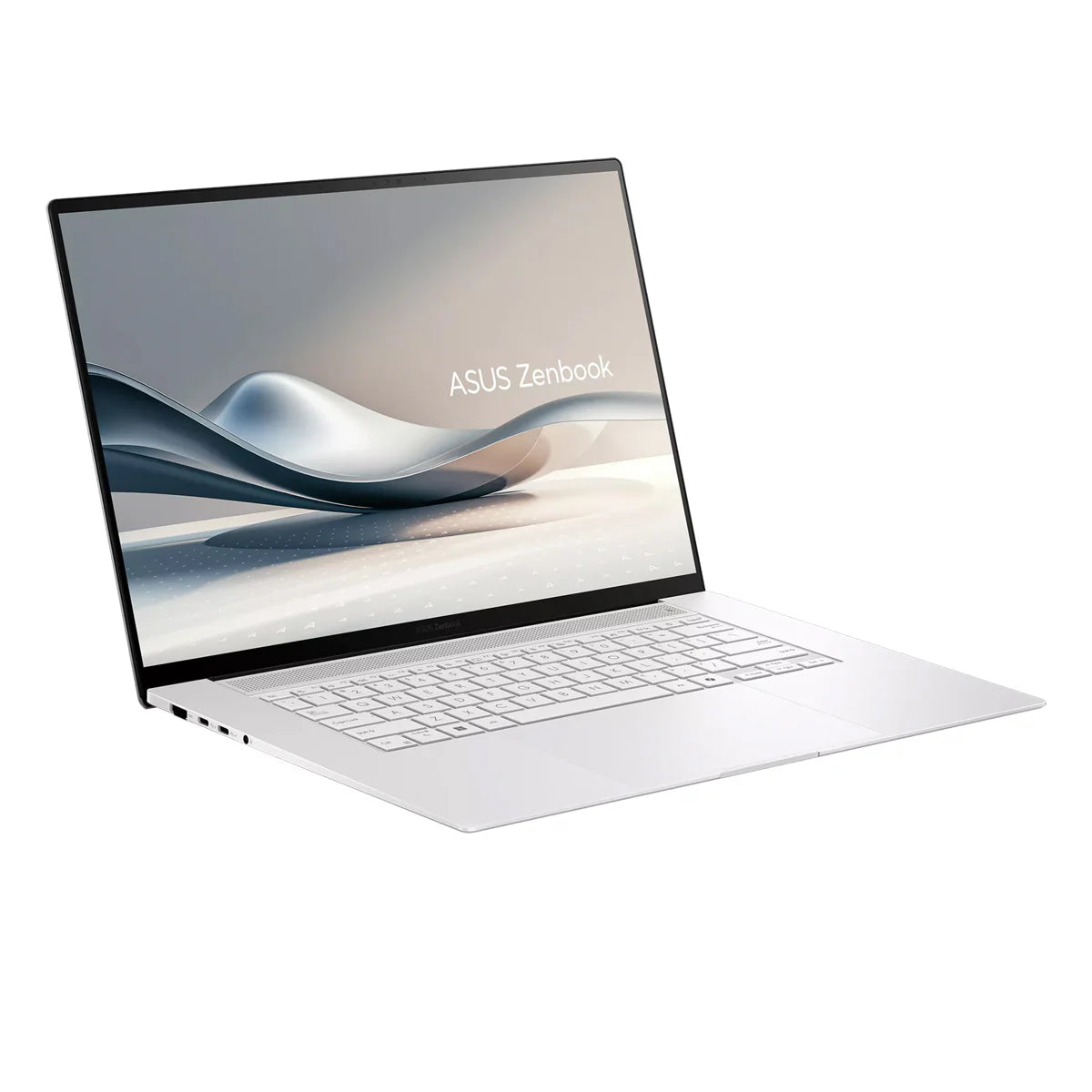 ASUS Zenbook S 16 UM5606GA-SR368WSM Laptop (Scandinavian White) | 16" 3K (2880x1800) OLED 120Hz Touchscreen | Ryzen AI 9 465 | 32GB RAM | 1TB SSD | Radeon Graphics | Windows 11 Home