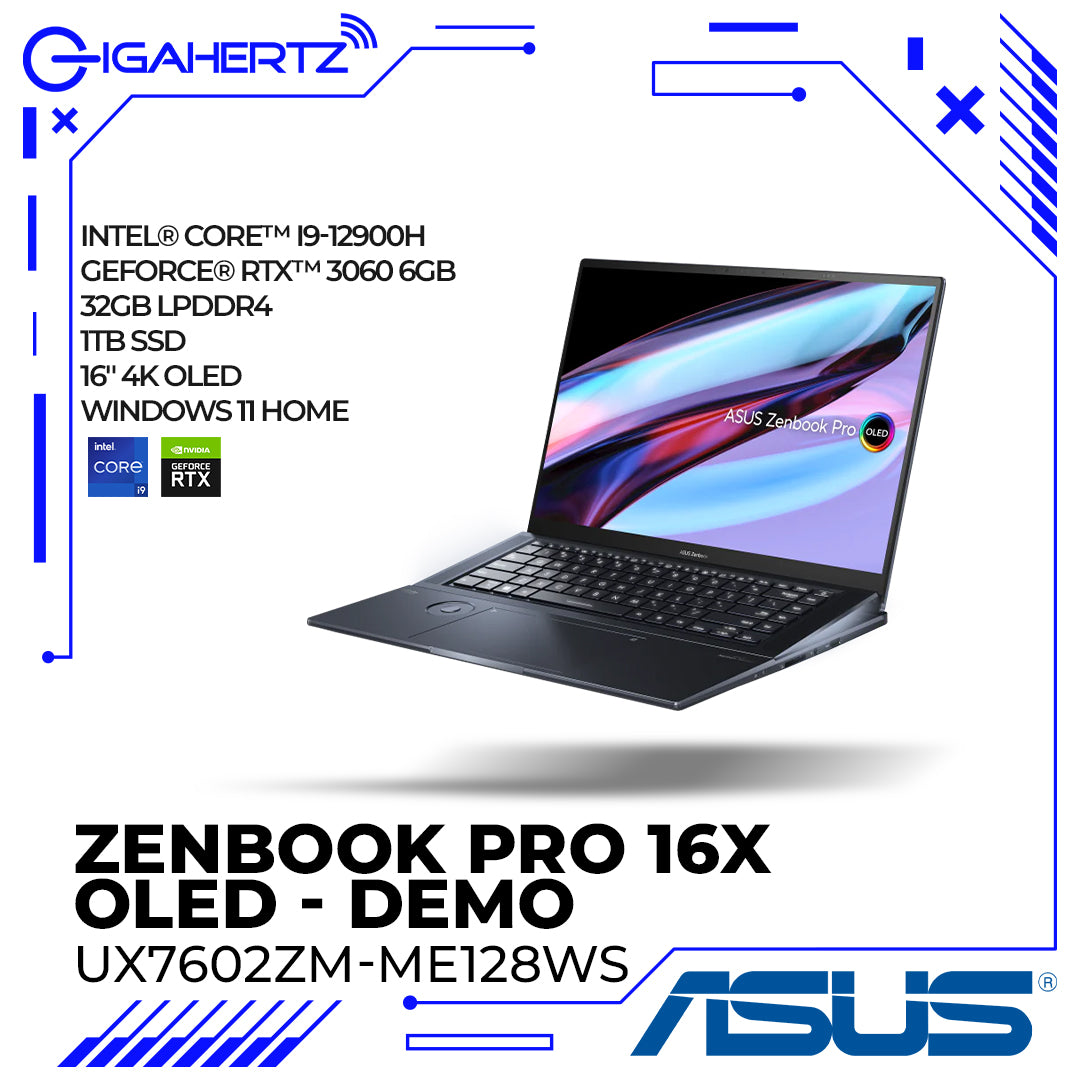 Asus ZenBook Pro 16X OLED UX7602ZM-ME128WS
