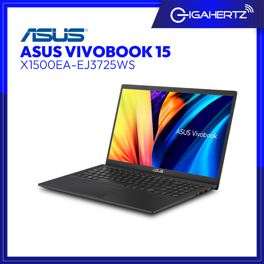 Asus Vivobook 15 X1500EA - EJ3725WS | 15.6" FHD | i3 - 1115G4 | UHD Graphics | 8GB RAM | 256GB SSD | WIN 11 | Gigahertz