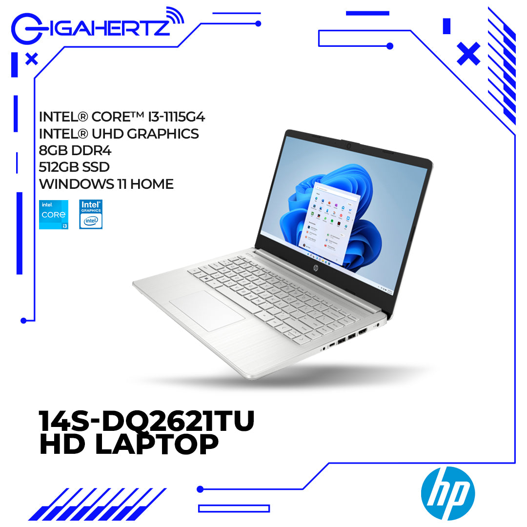 HP 14s-DQ2621TU 14" HD Laptop