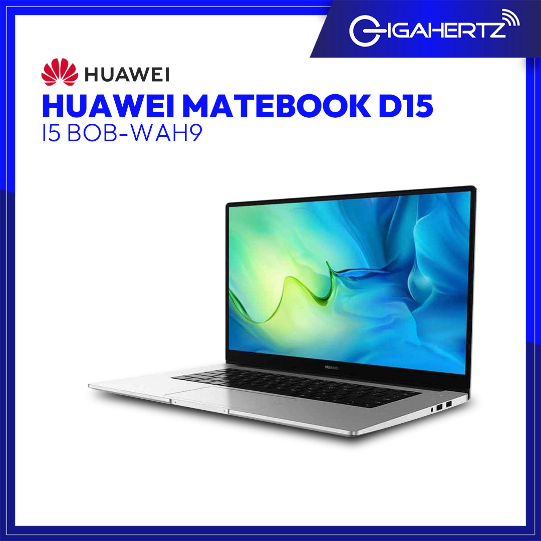 Huawei Matebook D15 i5 BOB - WAH9 | 15.6" IPS | i5 - 10210U | UHD Graphics 620 | 8GB RAM | 256GB SSD | WIN 11 | Gigahertz