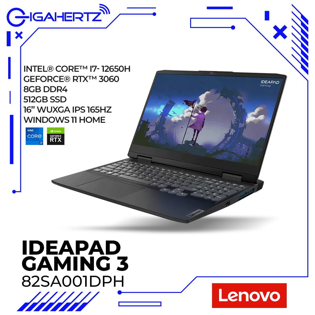Lenovo IdeaPad Gaming 3 16IAH7 82SA001DPH