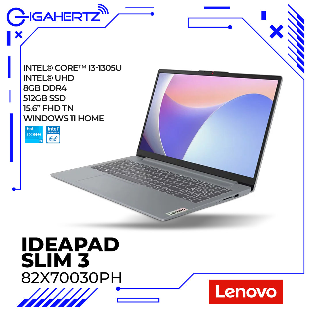 Lenovo Ideapad Slim 3 15IRU8 82X70030PH - Laptop Tiangge