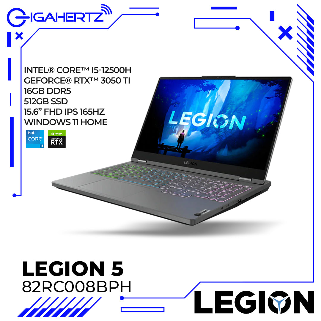 Lenovo Legion 5 15IAH7 82RC008BPH - Laptop Tiangge