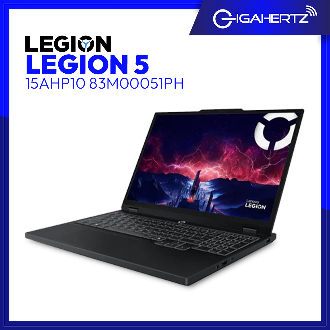 Lenovo Legion 5 15AHP10 83M00051PH Gaming Laptop (Eclipse Black) | 15.3" WUXGA (1920x1200) IPS 165Hz | Ryzen 7 260 | 16GB RAM | 512GB SSD | RTX 5050