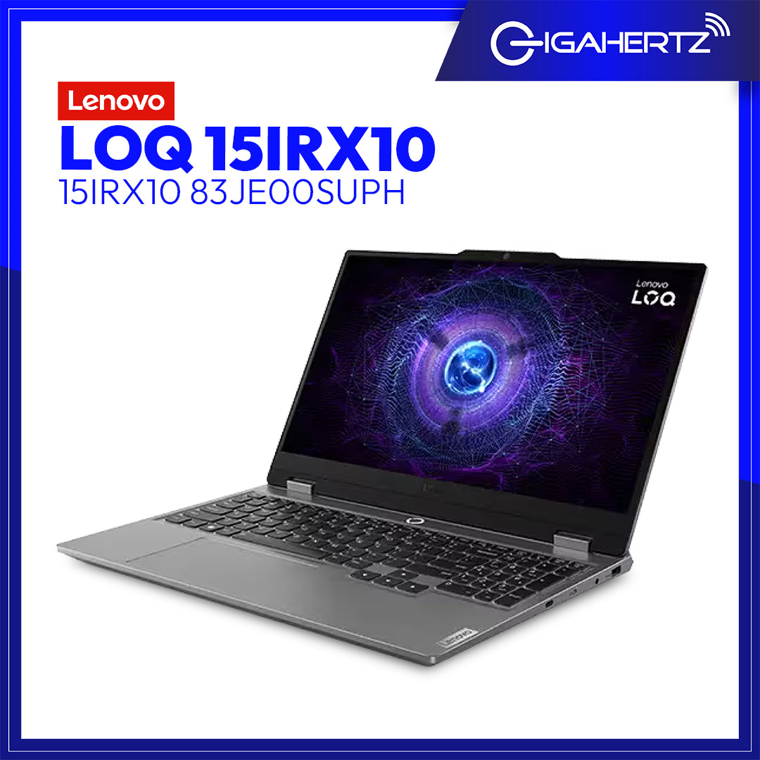 Lenovo LOQ 15IRX10 83JE00SUPH | 15.6in FHD 144Hz | Intel Core i5-13450HX | 16GB DDR5 | 512GB SSD | RTX 5060, 8GB