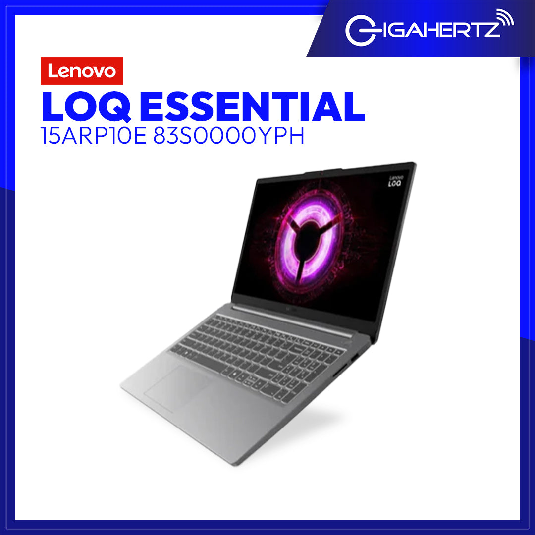 LENOVO LOQ Essential 15ARP10E | 15.6" | AMD Ryzen™ 7| 16GB RAM | 512GB SSD | NVIDIA GeForce RTX™ 4050 6GB GDDR6 | Windows 11 Home Single