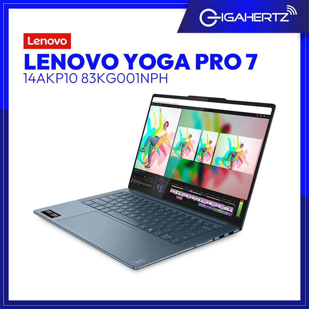 Lenovo Yoga Pro 7 14AKP10 83KG001NPH | 14.5in 3K OLED | AMD R7 AI 350 | 32GB DDR5 | 1TB SSD | AMD Radeon 860M | Win11