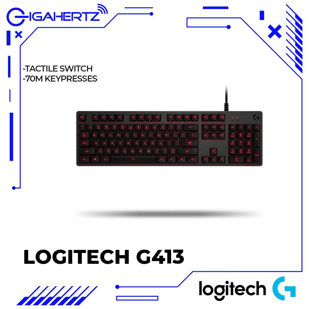 Logitech G413 Mechanical Backlit Gaming Keyboard SE