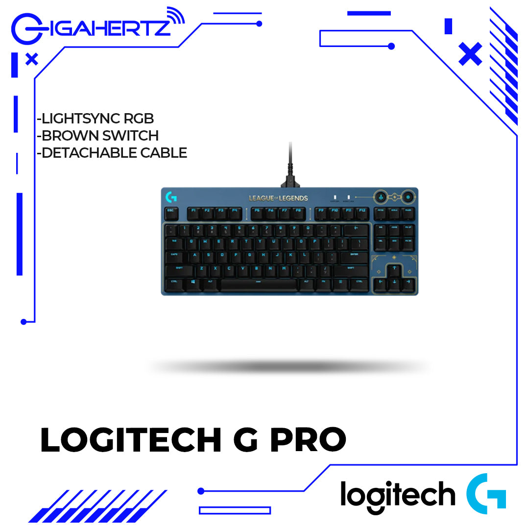 Logitech G PRO Mechanical Keyboard League Of Legends Edition