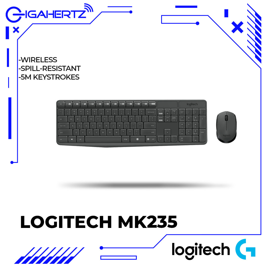 Logitech MK235 Wireless Keyboard And Mouse Combo