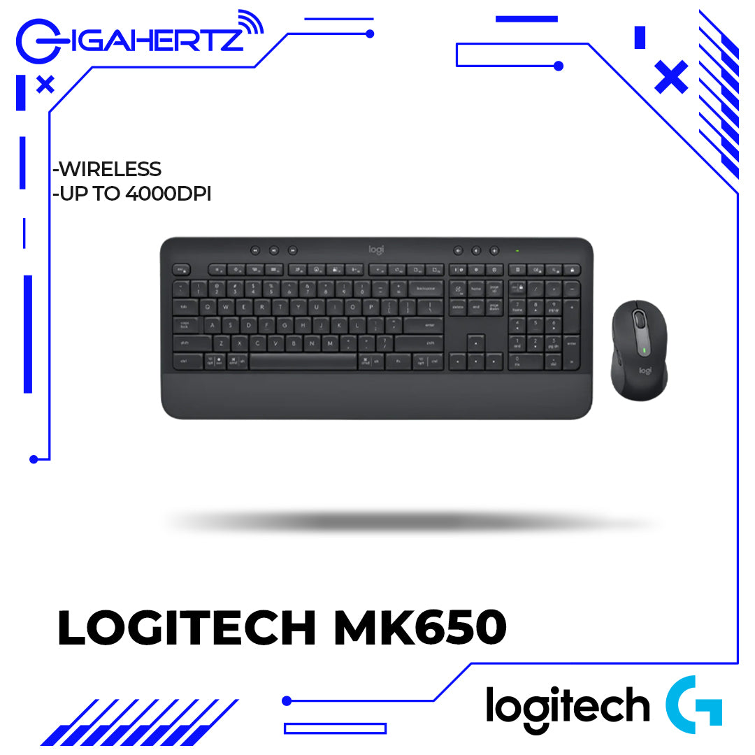 Logitech MK650 Signature Keyboard, Mouse Combo