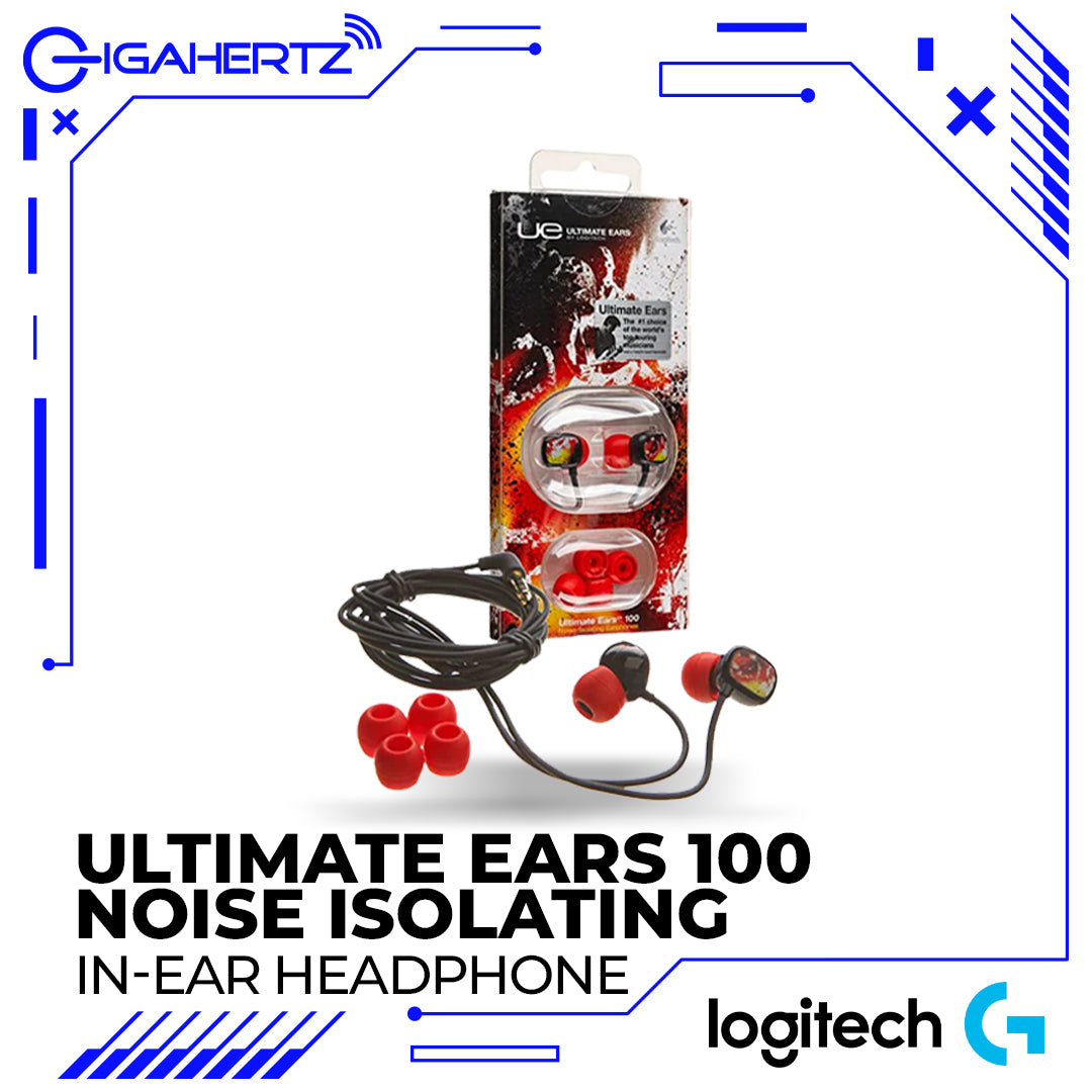 Logitech Ultimate Ears 100 Noise Isolating In-Ear Headphone