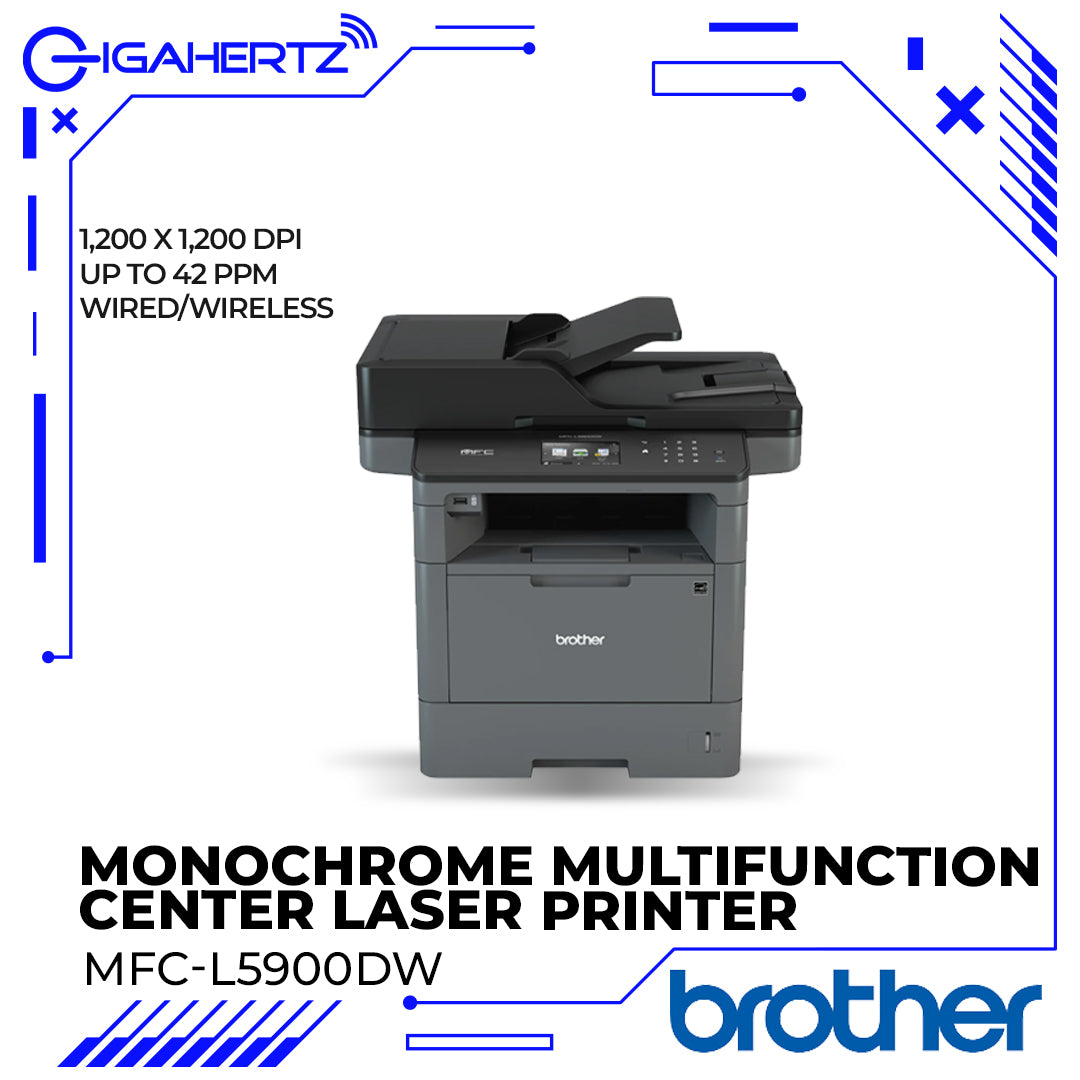 Brother High speed Monochrome Multifunction Center Laser Printer