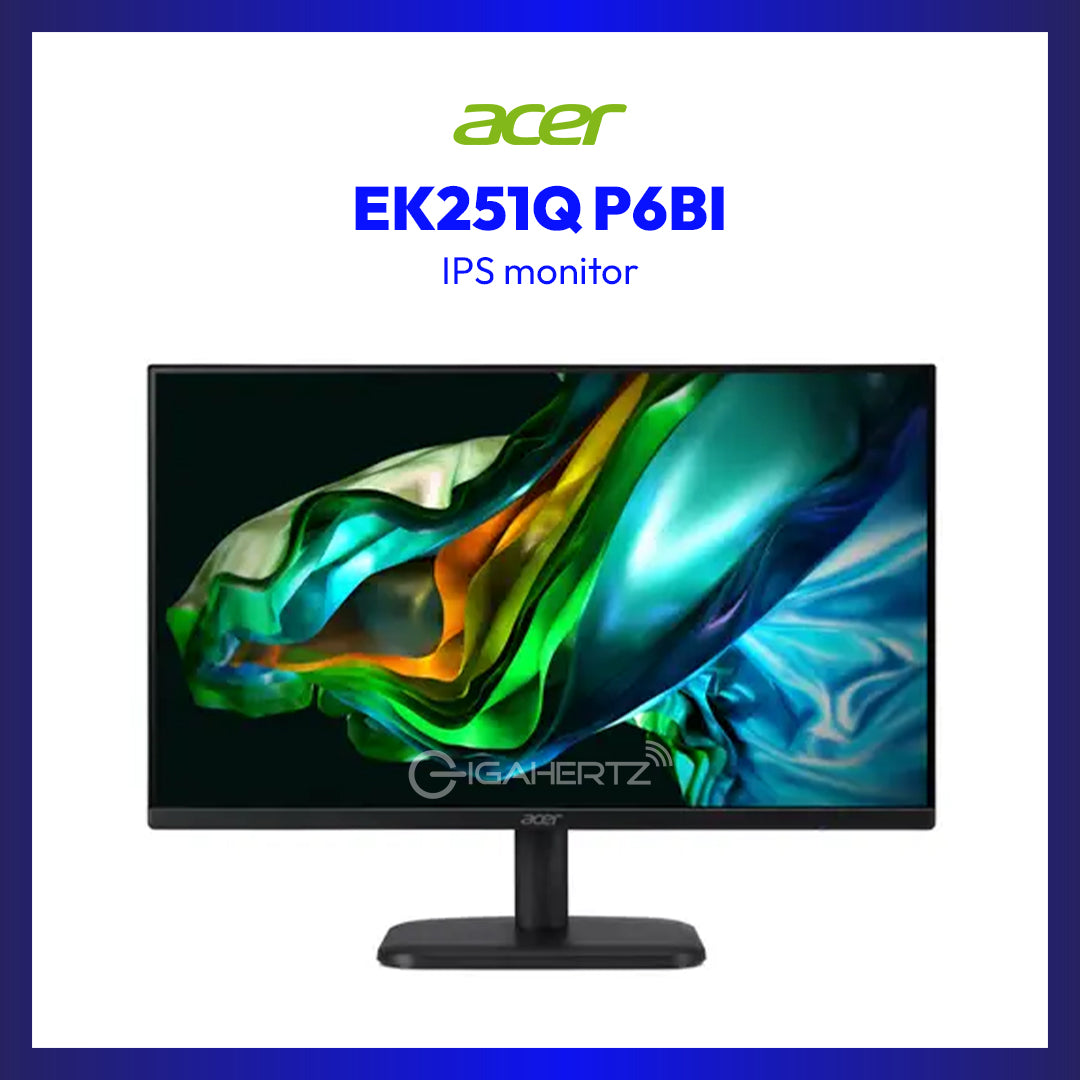 Acer 24.5" EK251Q P6BI 144Hz IPS Monitor