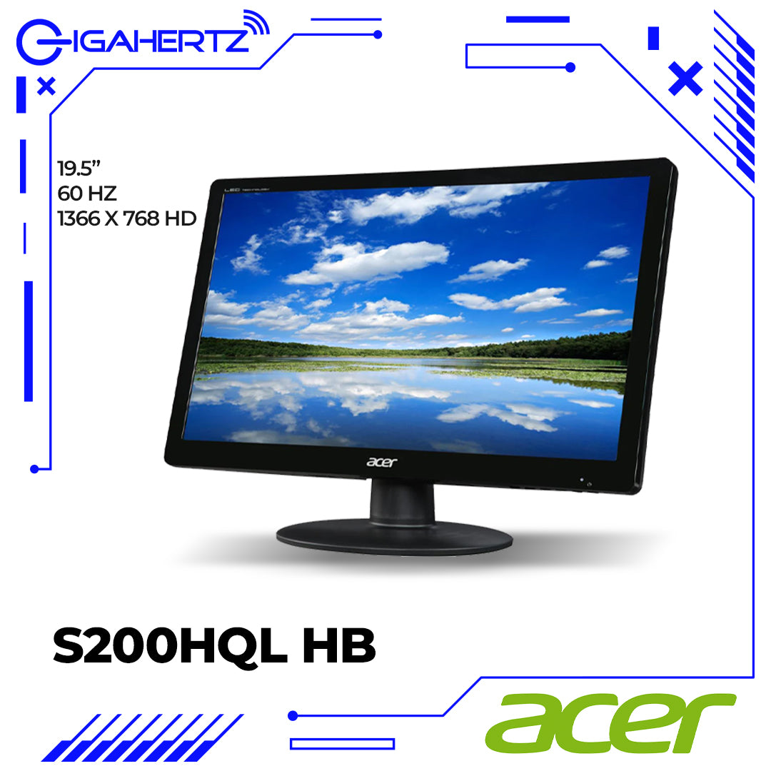 Acer S200HQL HB 19.5" LED Monitor