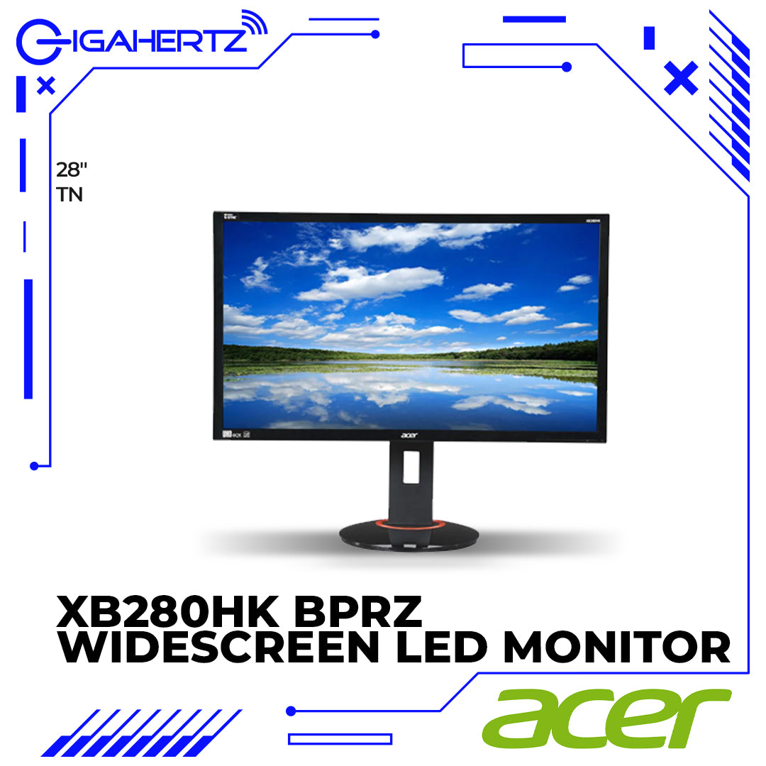 Acer XB280HK bprz 28" 4K UKD Widescreen LED Monitor
