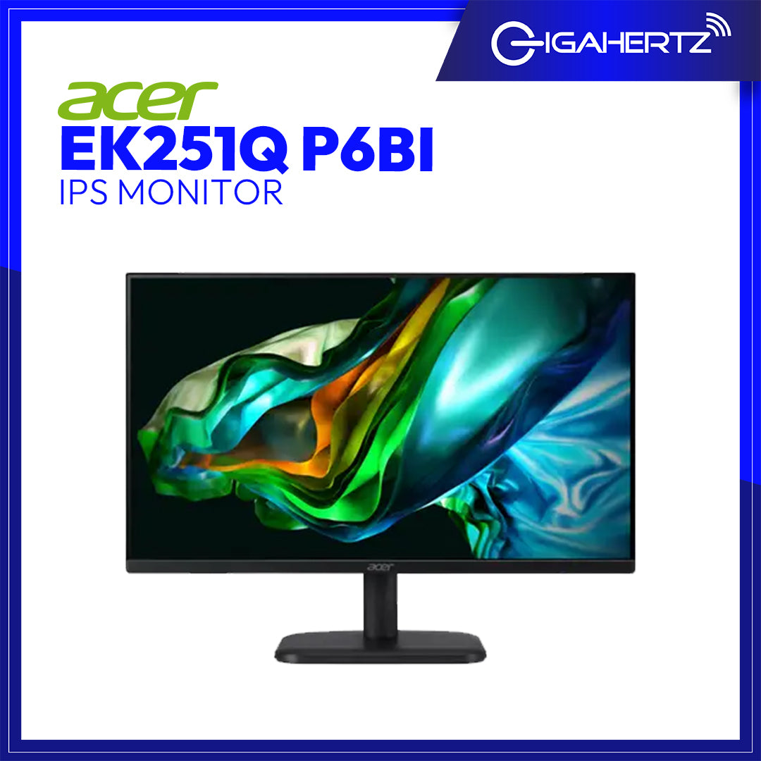 Acer 24.5" EK251Q P6BI 144Hz IPS Monitor