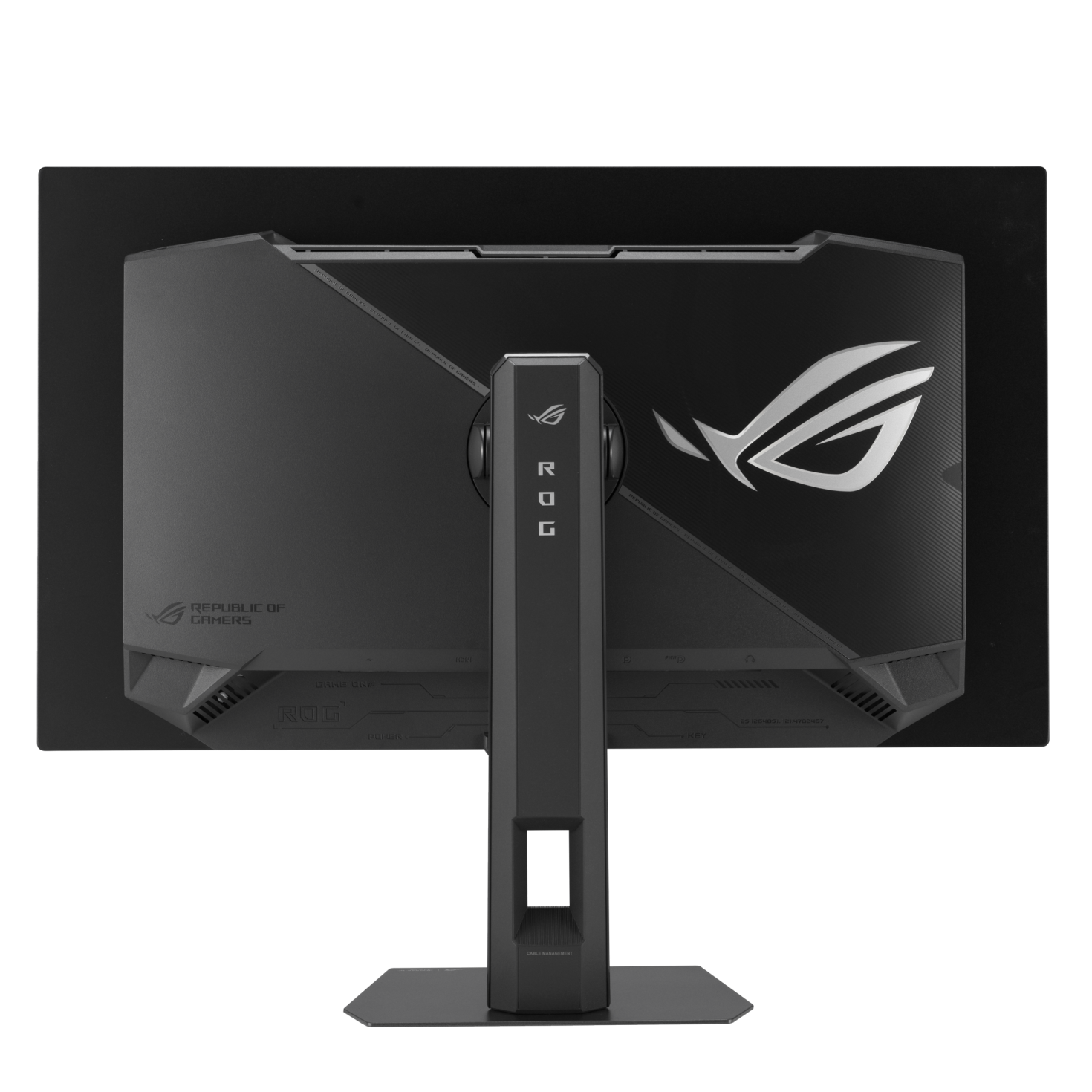 ROG Strix OLED XG27ACDMS gaming monitor - 27-inch (26.5-inch viewable) 1440p QD-OLED panel, 280 Hz, 0.03 ms, custom heatsink, Neo Proximity Sensor, ASUS OLED Care Pro, uniform brightness, G-SYNC® compatible, 99% DCI-P3, and DisplayWidget Center