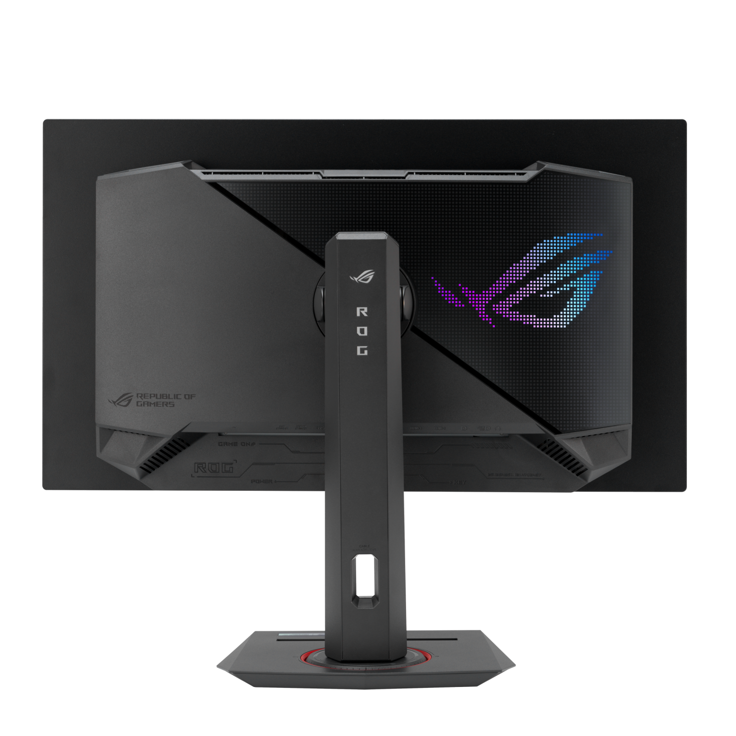 ROG Strix OLED XG27UCDMG Gaming Monitor - 27-inch (26.5-inch viewable) 4K Tandem QD-OLED panel, 240Hz, OLED Anti-Flicker 2.0, custom heatsink, OLED Care Pro, Neo Proximity Sensor, G-SYNC® compatible, VESA DisplayHDR™ 400 True Black, DisplayWidget Center