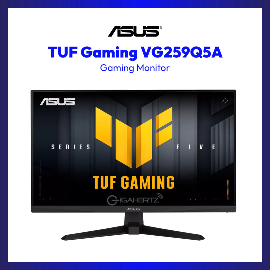 TUF Gaming Series 5 VG259Q5A Gaming Monitor 24.5-inch, Full HD(1920x1080), 200Hz, Fast IPS, ELMB, 0.3ms GTG (min.), Stereo speaker