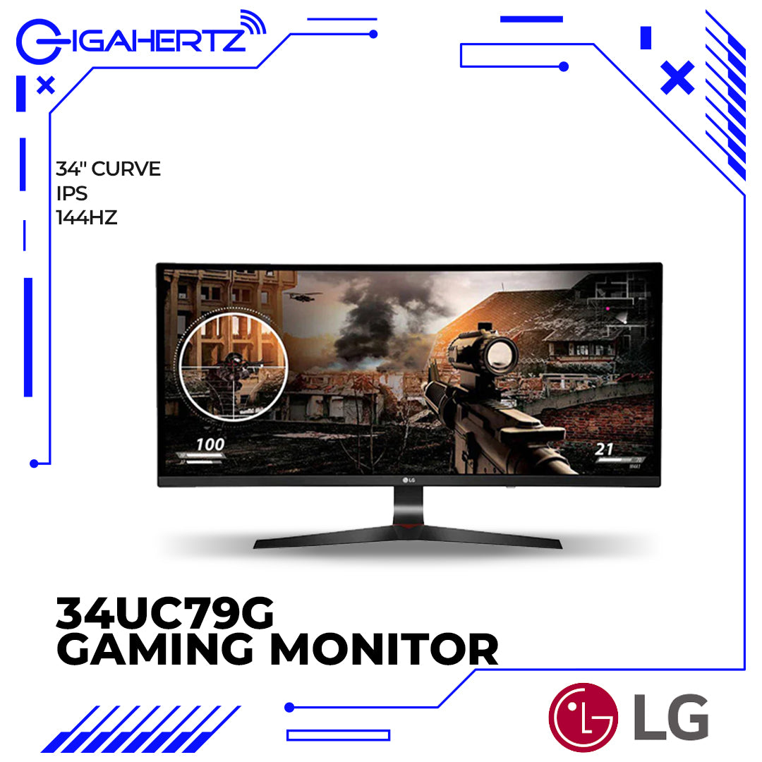 LG 34UC79G Full HD IPS Curved Gaming Monitor