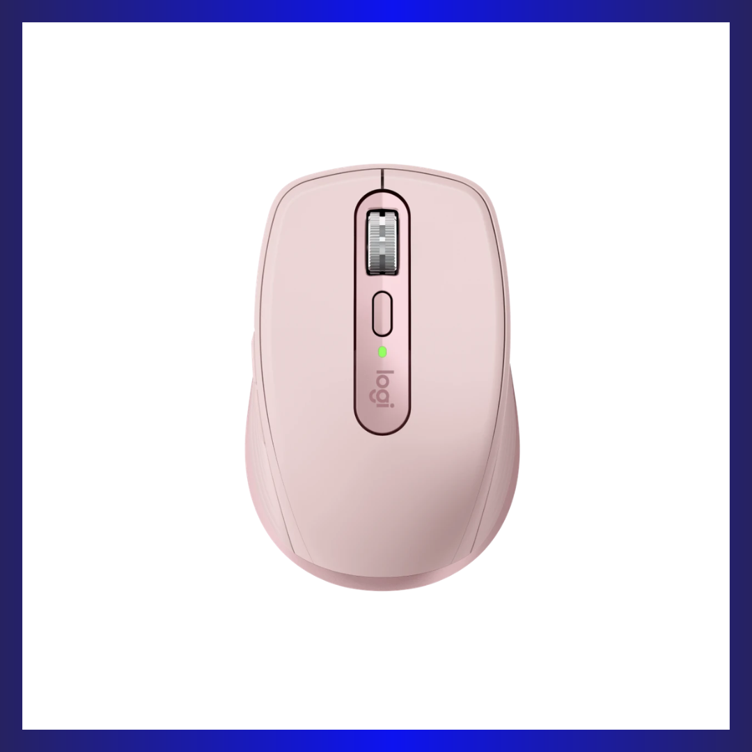 Logitech MX Anywhere 3S | 8000 DPI Darkfield Sensor | Bluetooth Low Energy | 70-Day Battery Life | Rose