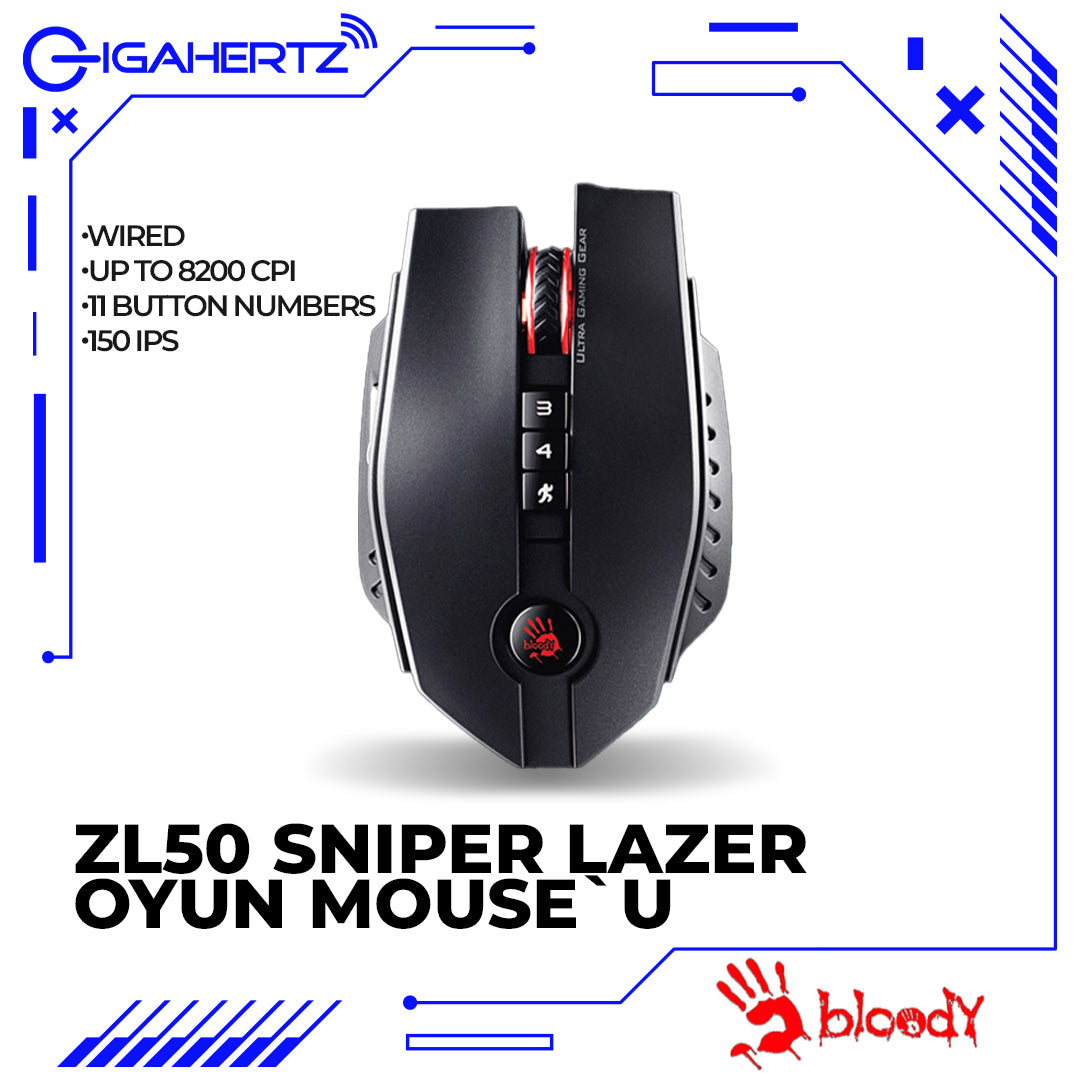 A4Tech Bloody ZL50 Sniper Laser Gaming Mouse