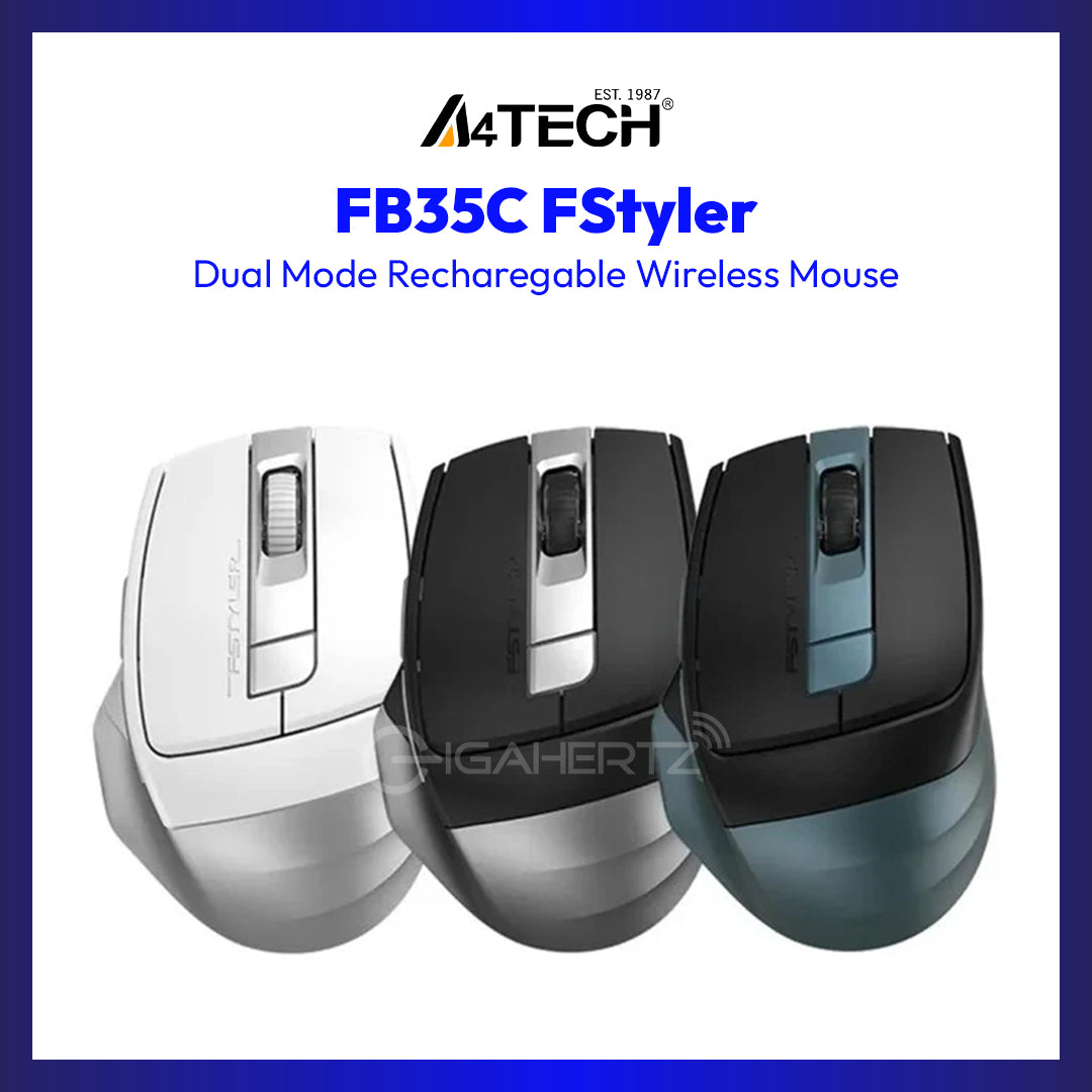 A4tech FB35C FStyler Dual Mode Recharegable Wireless Mouse