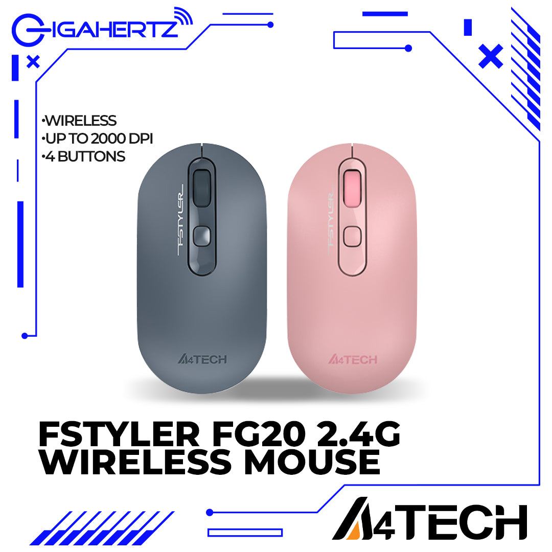 A4Tech FStyler FG20 Wireless Mouse