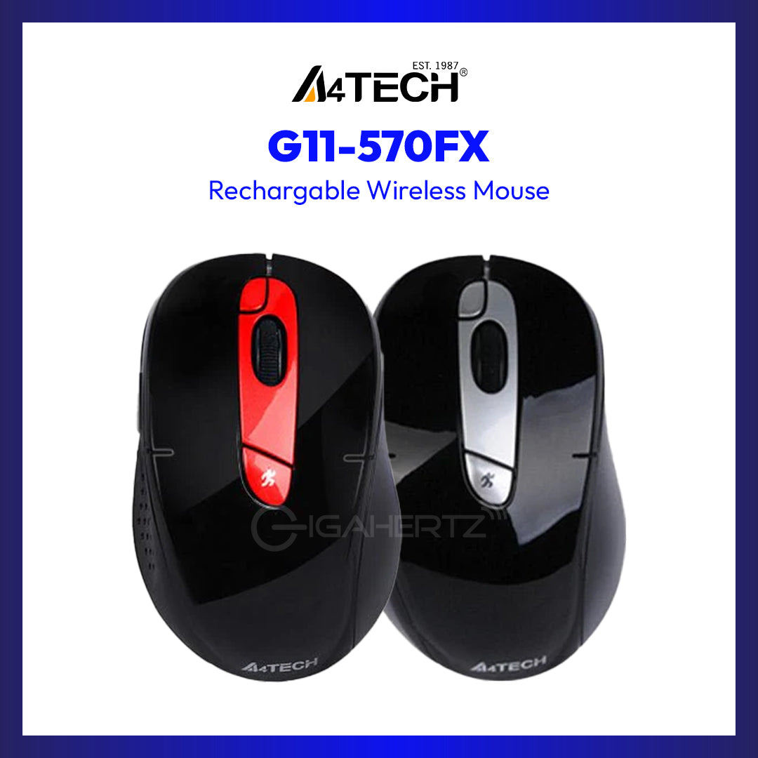 A4Tech G11-570FX Rechargable Wireless Mouse