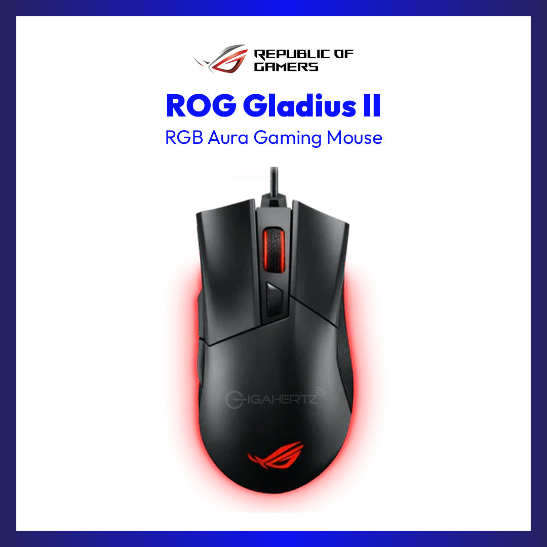 Asus ROG Gladius II RGB Aura Gaming Mouse