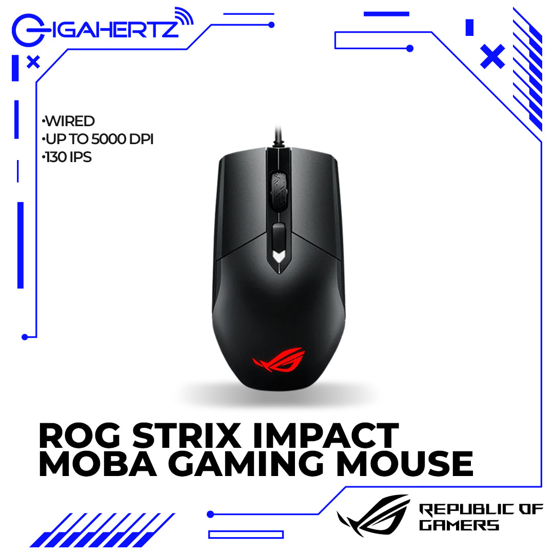 Asus ROG Strix Impact MOBA Gaming Mouse