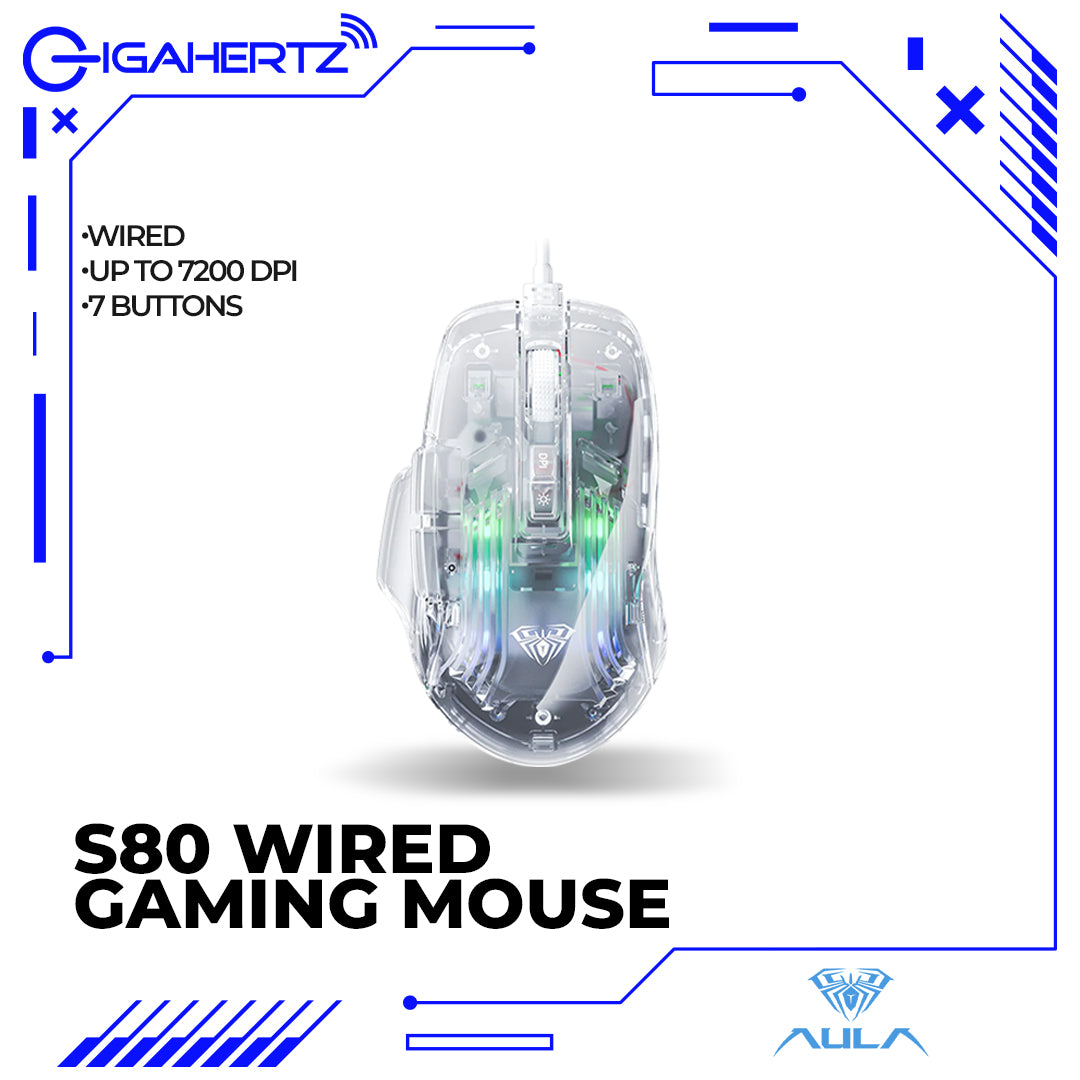 Aula S80 Wired Optical Mouse