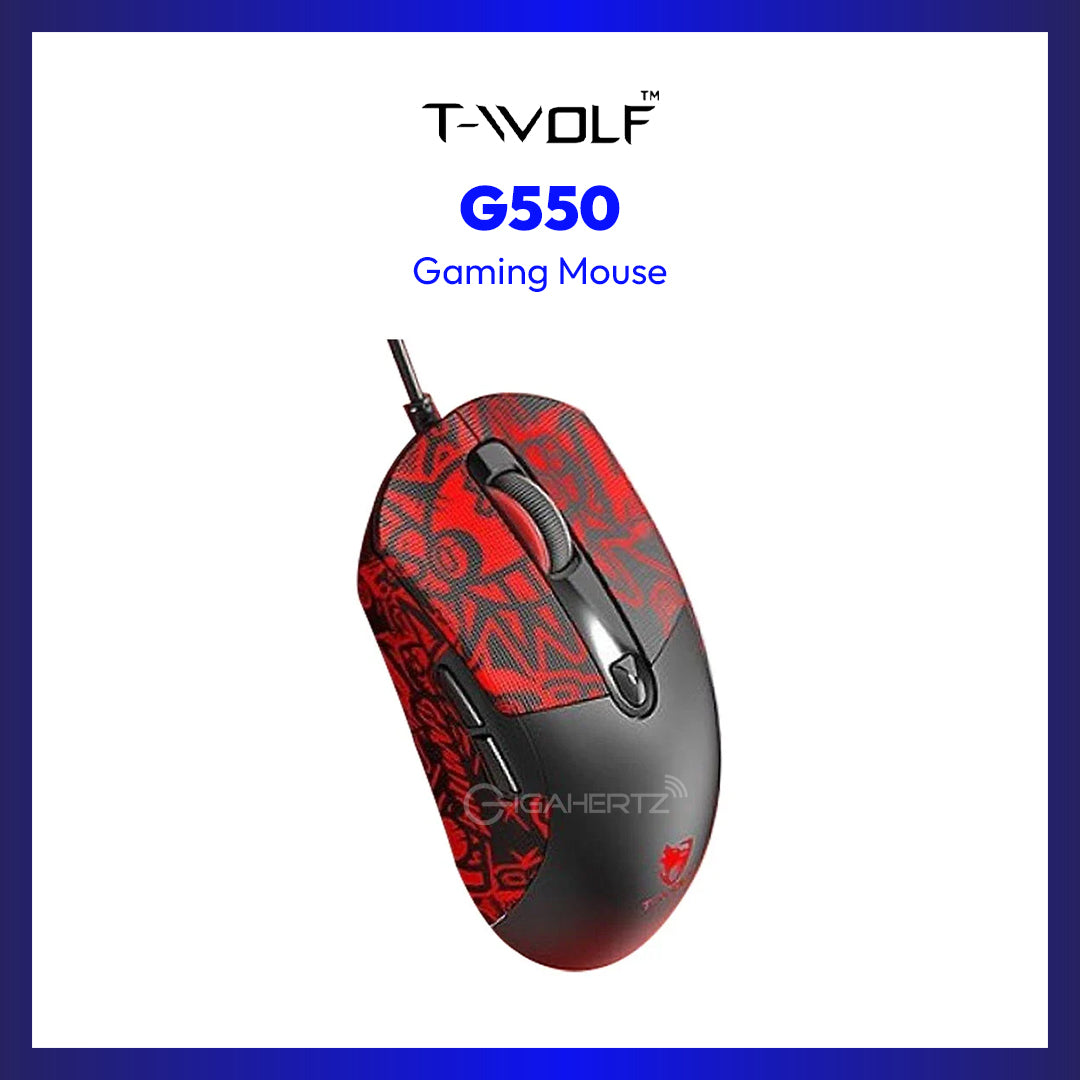 GIGA GAMING G550 BLACK/RED