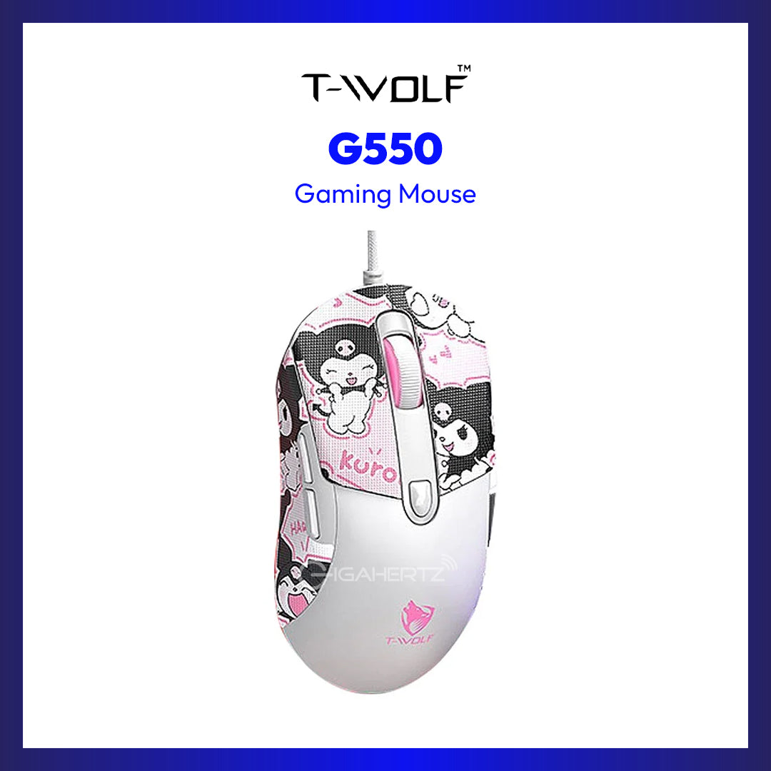 MSE-GIGA GAMING G550 WHITE/PINK