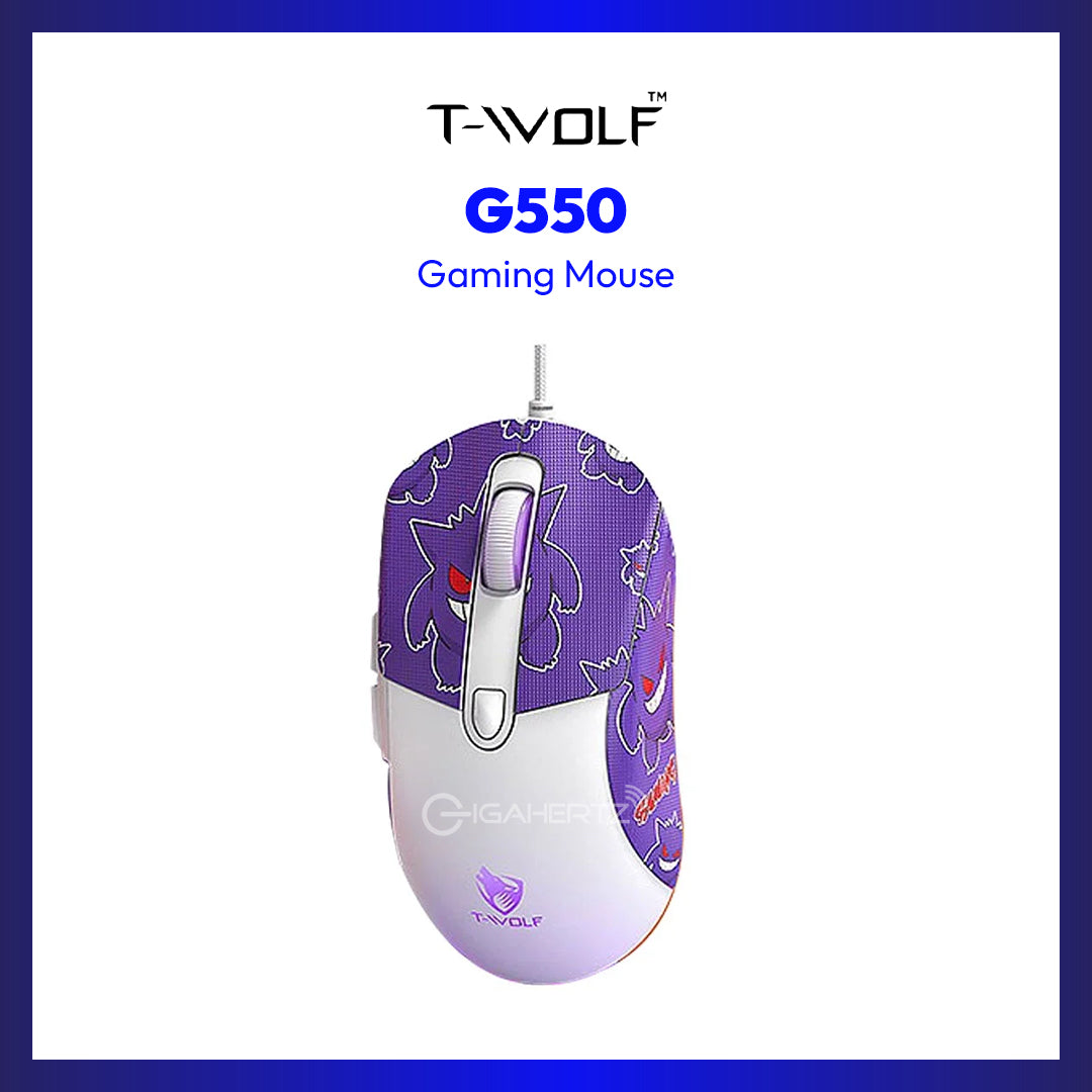 GIGA GAMING G550 WHITE/VIOLET