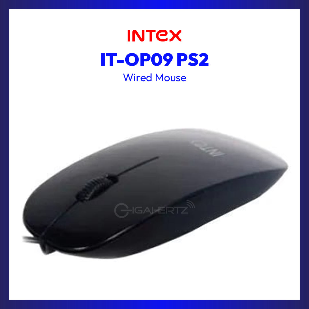 Intex IT-OP09 PS2  Wired Mouse